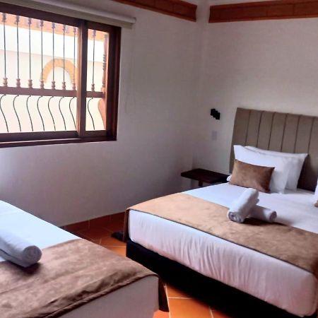 Hotel Santa Barbara Sachica Виля Де Лейва Екстериор снимка