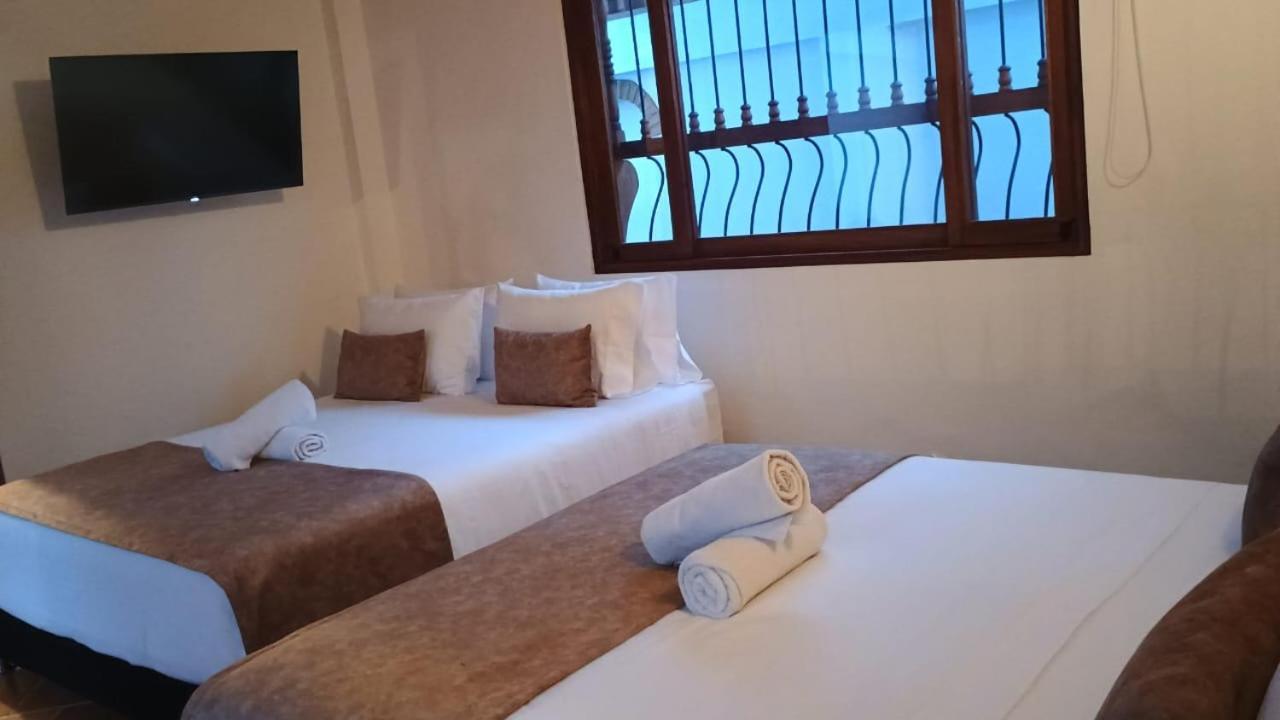 Hotel Santa Barbara Sachica Виля Де Лейва Екстериор снимка