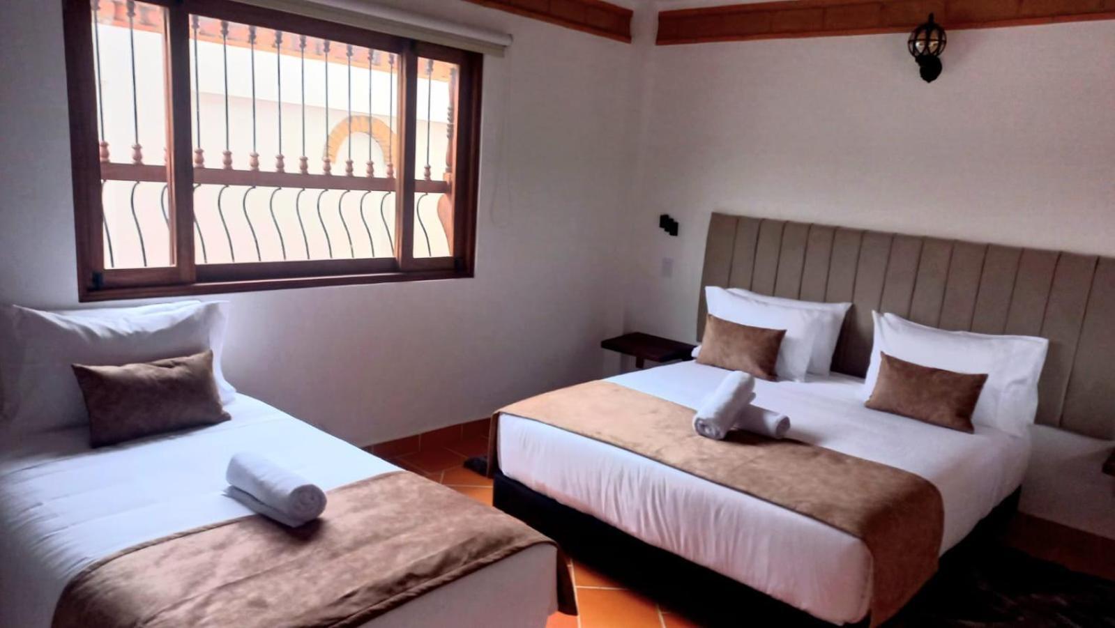 Hotel Santa Barbara Sachica Виля Де Лейва Екстериор снимка