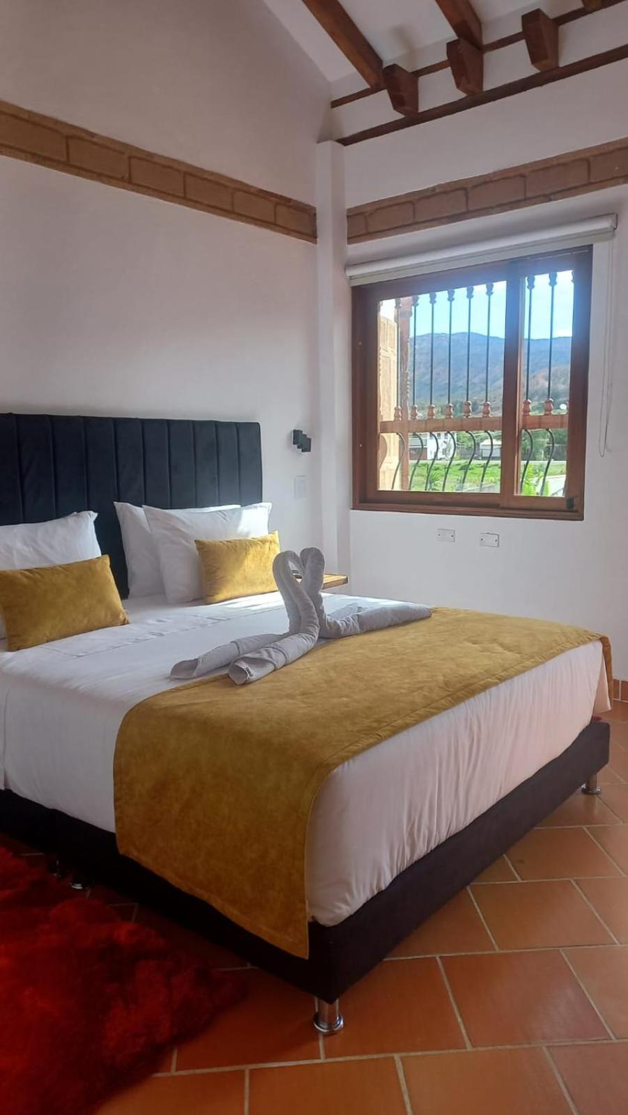 Hotel Santa Barbara Sachica Виля Де Лейва Екстериор снимка